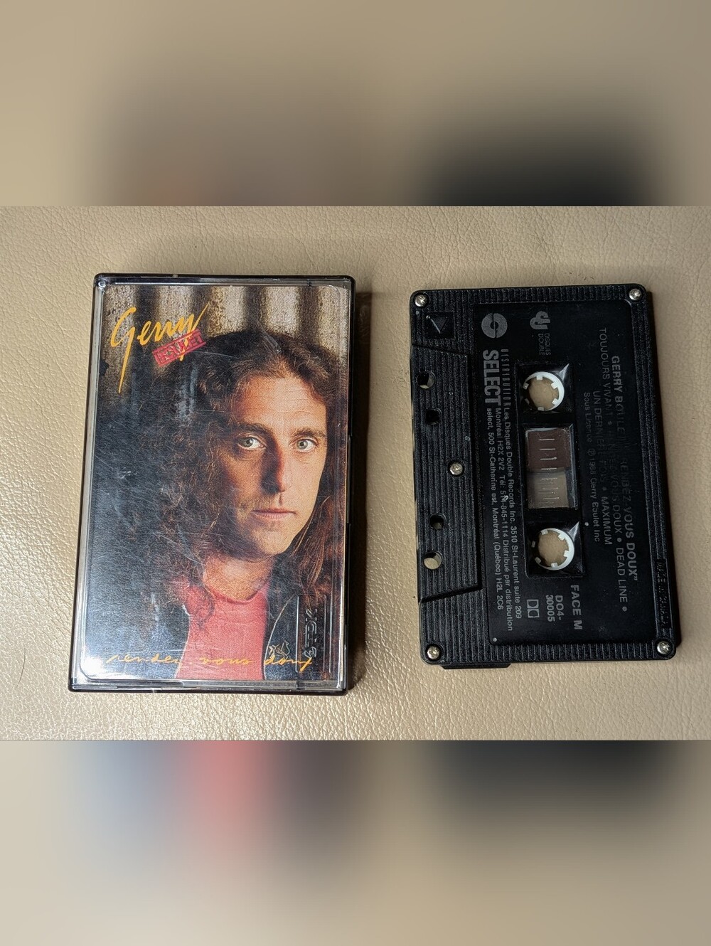 Gerry Boulet - Rendez-vous Doux Cassette Tape